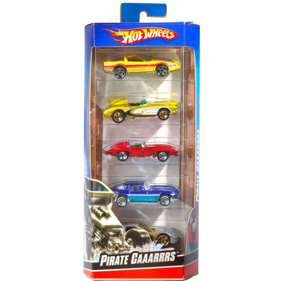 Hot Wheels City Pack 5 Vehículos Varios Modelos