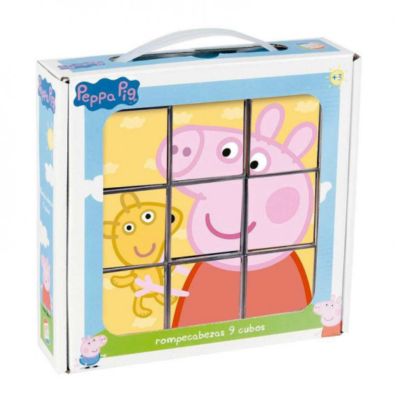 Rompecabezas 9 Cubos Peppa Pig