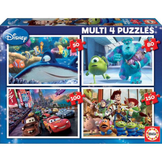 Educa Puzzle Multi 50-80-100-150 Piezas Pixar - 15615