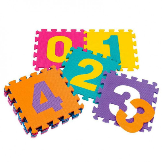 Puzzle Gomaespuma Numérico 10 Piezas