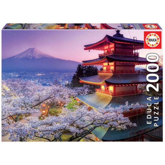 Educa Puzzle 2000 Piezas Monte Fuji Japón - 16775