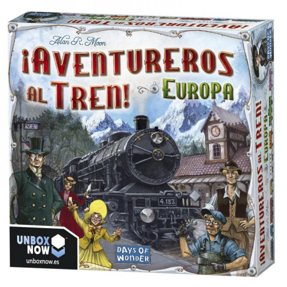 Asmodee ¡Aventureros al Tren! Europa Juego de Mesa