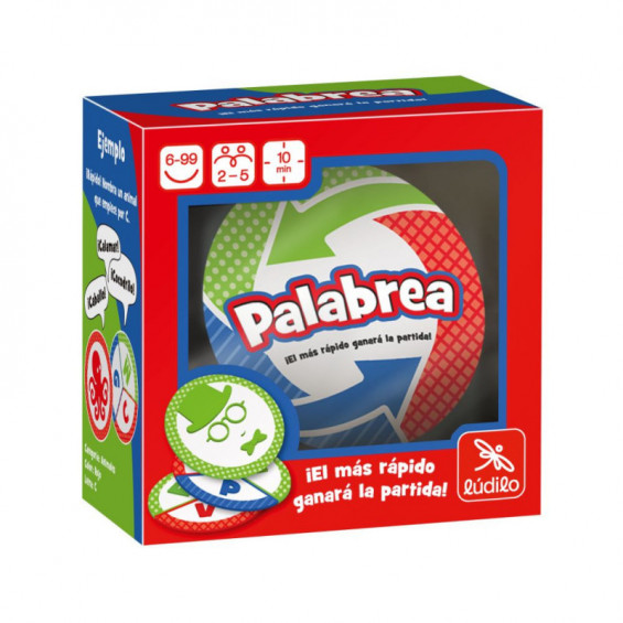 Lúdilo Palabrea Juego de Mesa