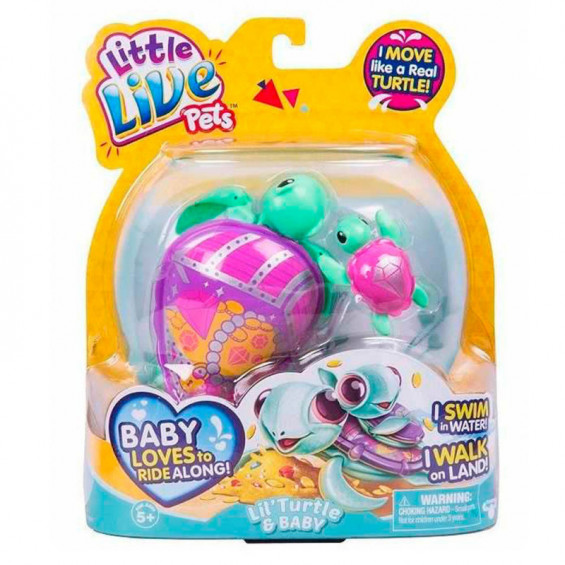 Little Live Pets Tortugas Molonas Serie 5 Jules