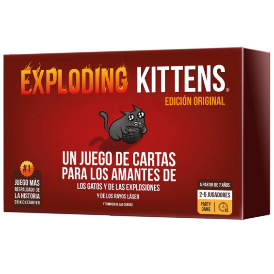 Asmodee Exploding Kittens Juego de Mesa