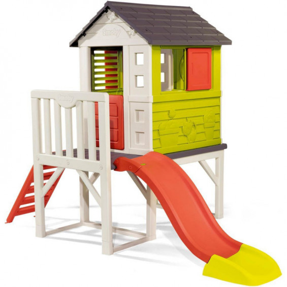 Smoby Casa Infantil de Playa con Tobogán - 810800