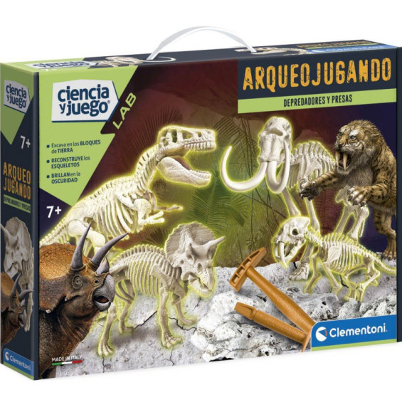 Ciencia y Juego Arqueojugando Depredador Clementoni