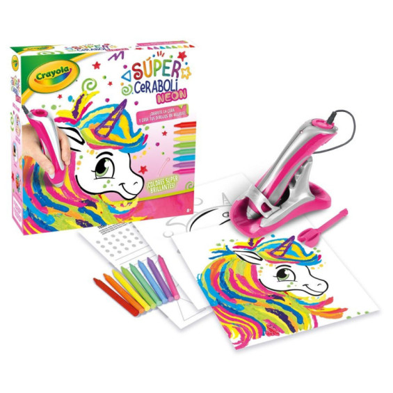 Crayola Súper Ceraboli Unicornio Neón