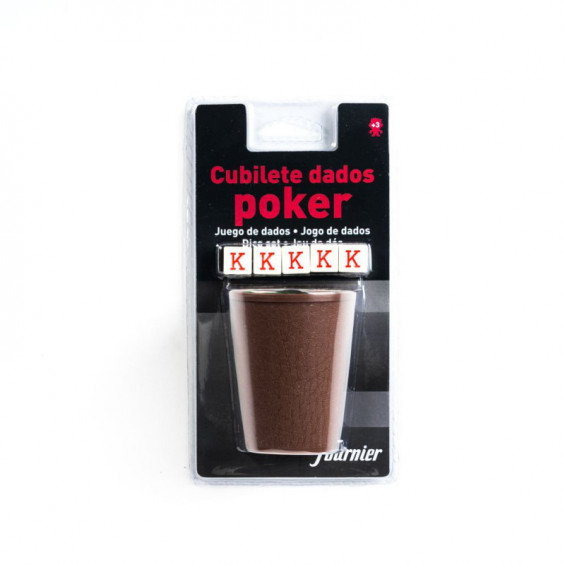 Cubilte y Dados de Poker