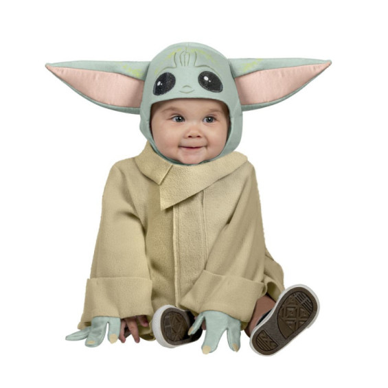 Disfraz Bebé Baby Yoda Preschool Talla 6-12 Meses