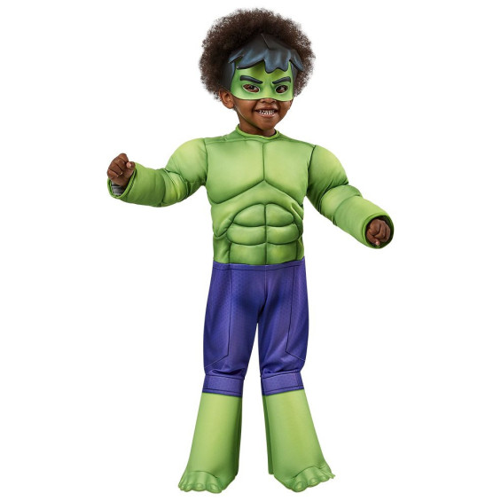 Disfraz Infantil Hulk Saf Preschool Talla S 3-4 Años