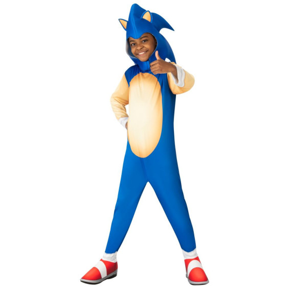 Disfraz Infantil Sonic The Hedgehog Classic Talla S 7-8 Años