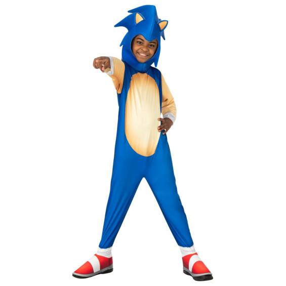 Disfraz Infantil Sonic The Hedgehog Classic Talla XXS 3-4 Años