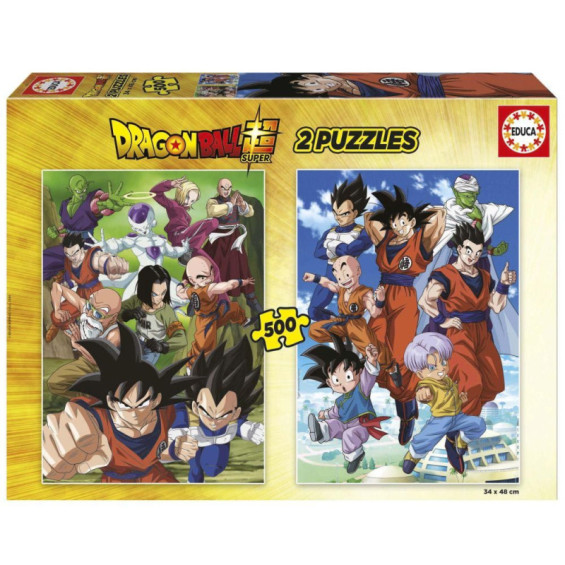 Educa Puzzle 2 x 500 Piezas Dragon Ball - 19915