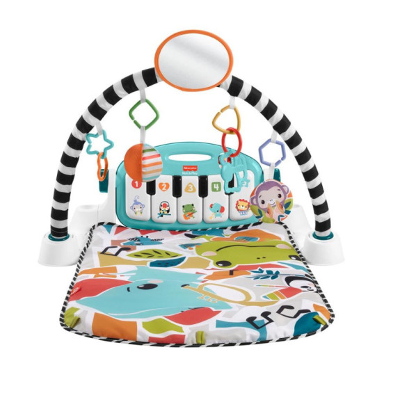 Fisher-Price Kick Play Glow & Grow Alfombra con Piano