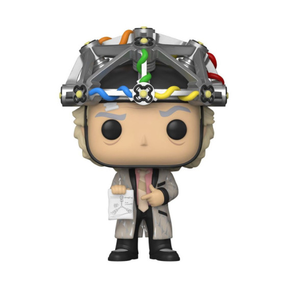 Funko Pop! Movies Regreso al Futuro Figura de Vinilo Doc con Casco