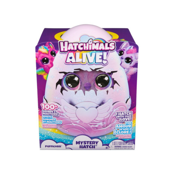 Hatchimals Alive Secret Hatch Pufficorn Varios Modelos