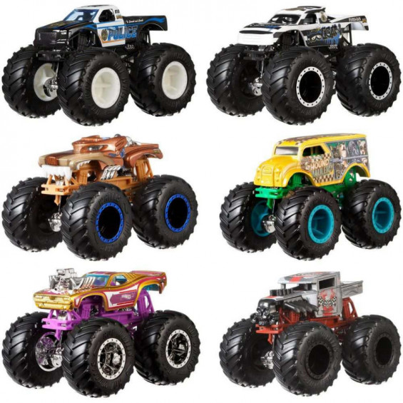 Hot Wheels Monster Trucks Duetos Demolición 1:63 Varios Modelos