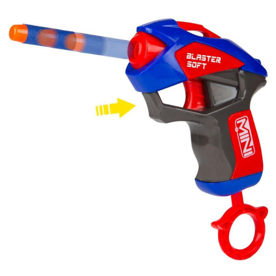 Juguettos Blaster Soft Pistola Level MS-05 Dardos