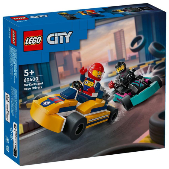 LEGO City Great Vehicles Karts Y Pilotos De Carreras - 60400