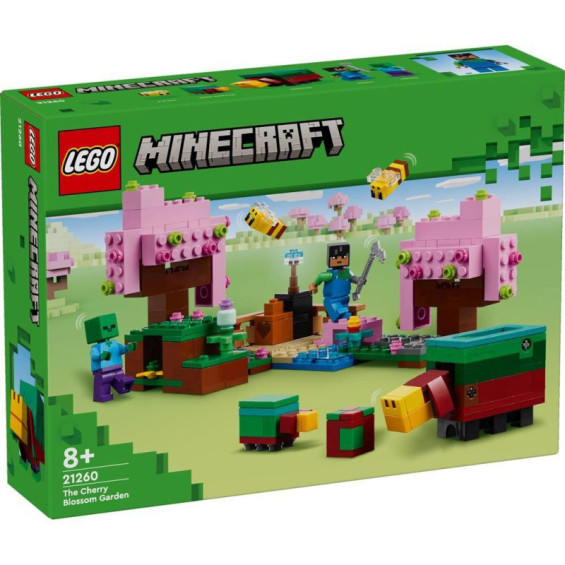 LEGO Minecraft El Jardín de los Cerezos en Flor - 21260