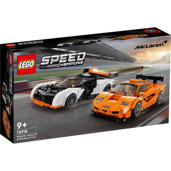 LEGO Speed Champions McLaren Solus GT y McLaren F1 LM - 76918