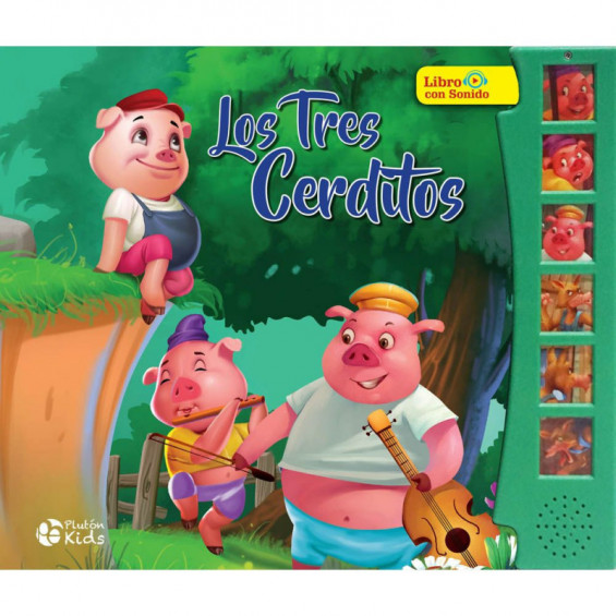 Los Tres Cerditos Libro con Sonido