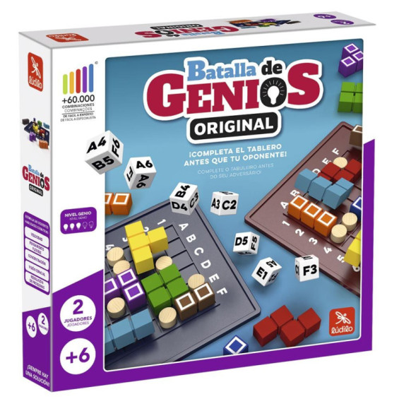 Lúdilo Batalla de Genios Original Juego de Mesa