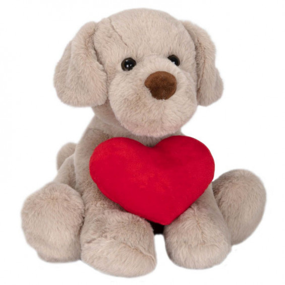 Peluche Perrito Corazón 26 cm Varios Modelos