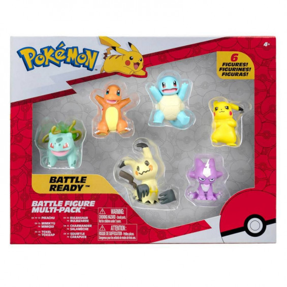 Pokémon Multipack 6 Figuras