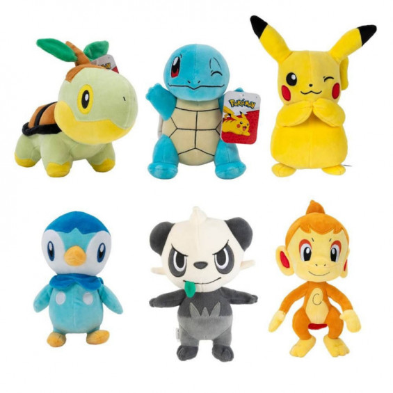 Pokémon Peluche Suave 21 cm Varios Modelos