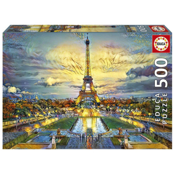 Educa Puzzle 500 Piezas Torre Eiffel - 19621