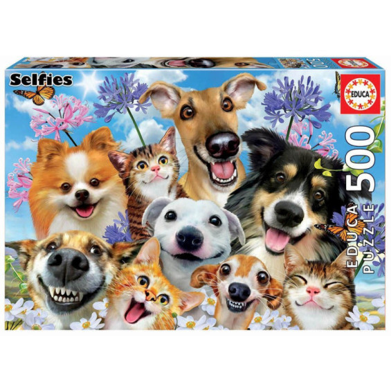 Educa Puzzle 500 Piezas Fun in the Sun Selfie - 17983