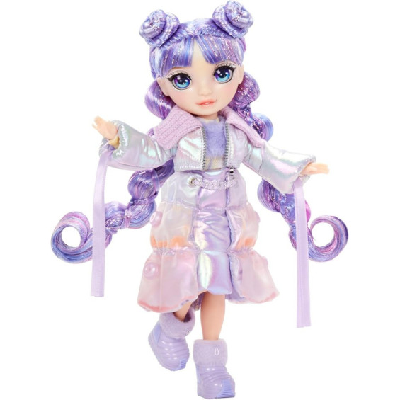 Rainbow High Muñeca Winter Wonderland - Purple MGA