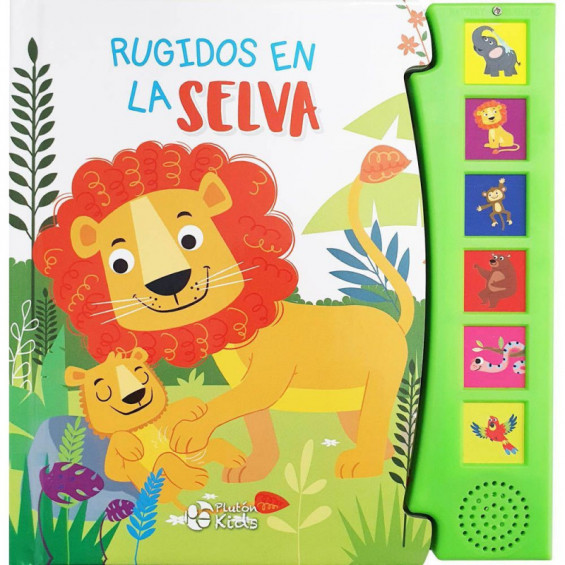 Rugidos en la Selva Libro con Sonido