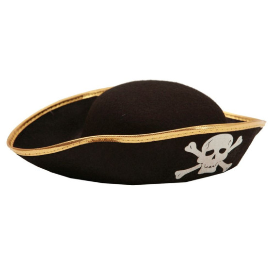 Sombrero Infantil Pirata 56 cm para Disfraz