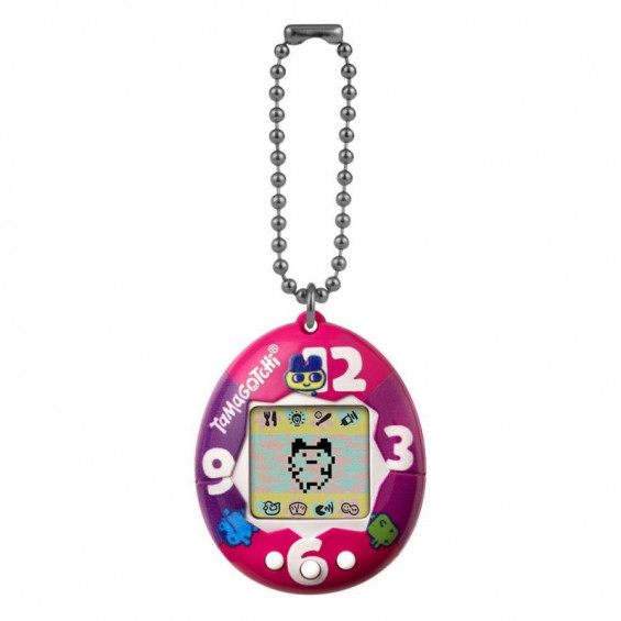 Tamagotchi Original Purple Pink Clock