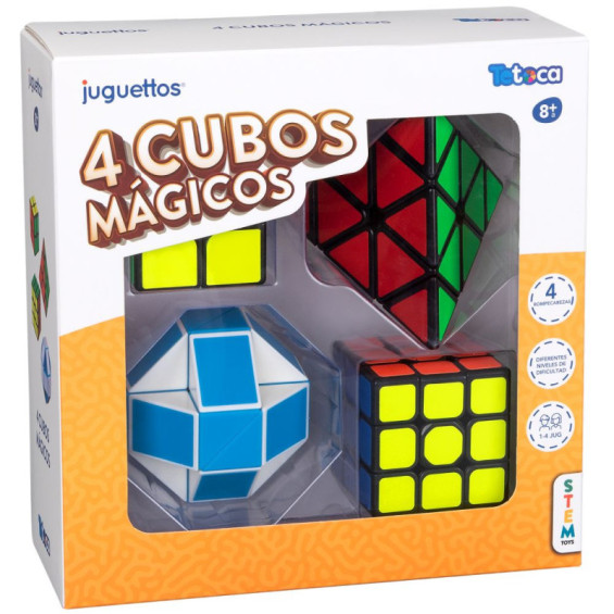 Tetoca 4 Cubos Mágicos