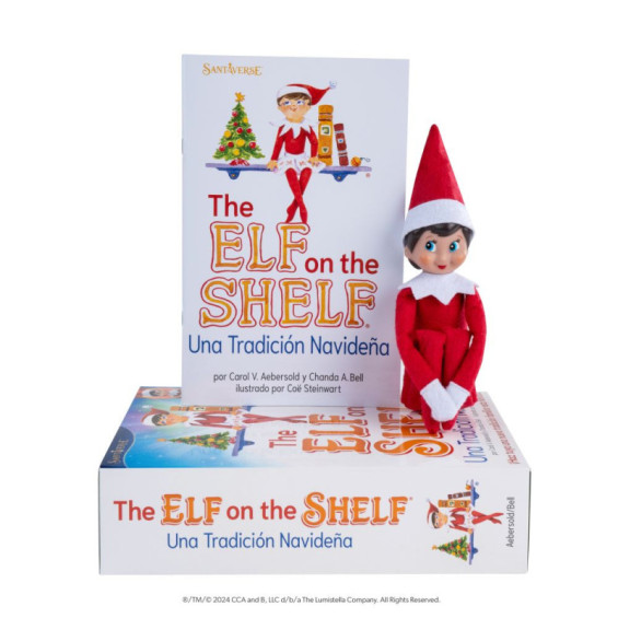 The Elf on the Shelf Cuento y Muñeco Elfo Niña