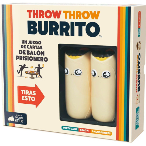 Asmodee Throw Throw Burrito Juego de Mesa