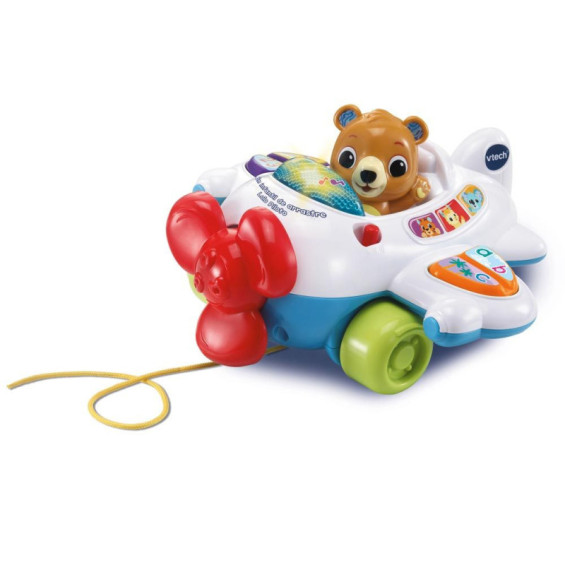 Vtech Baby Avión Infantil De Arrastre Lolo Piloto